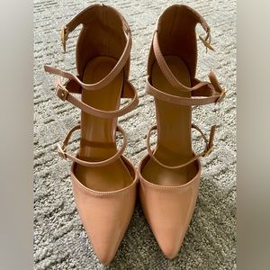Size 8 Anne Michelle blush heels
